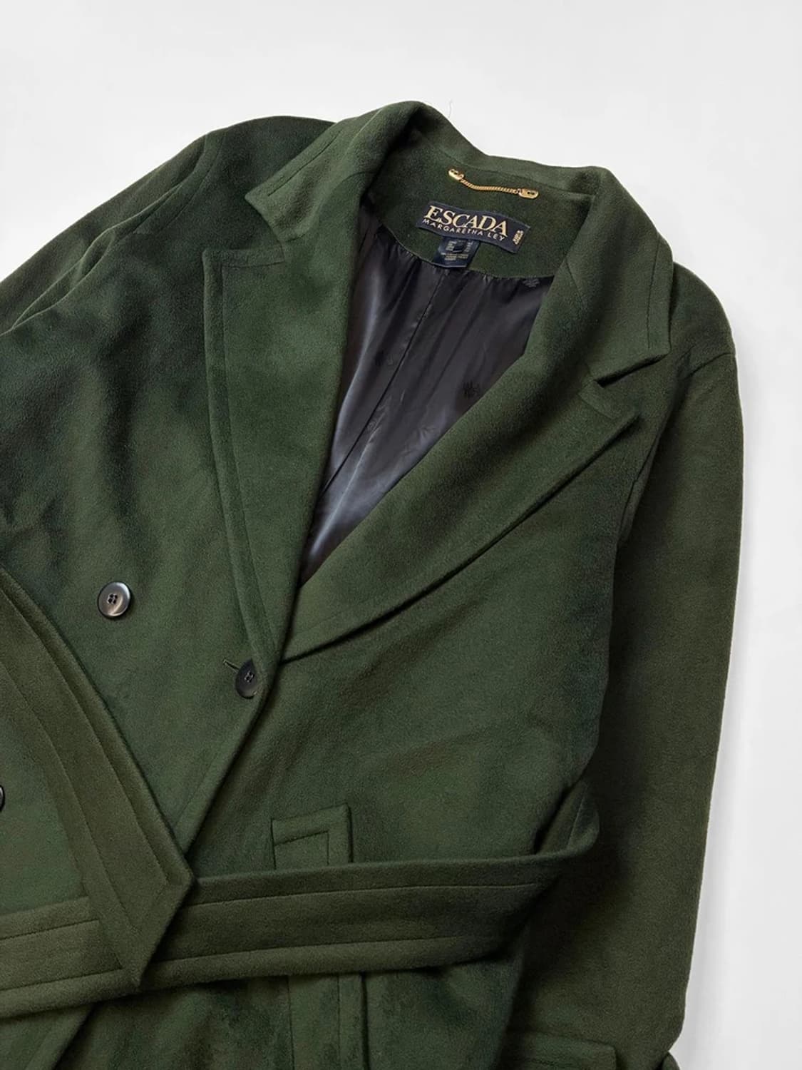 에스까다 00s 100% 캐시미어 더블 롱 코트 PN5444 상품이미지2