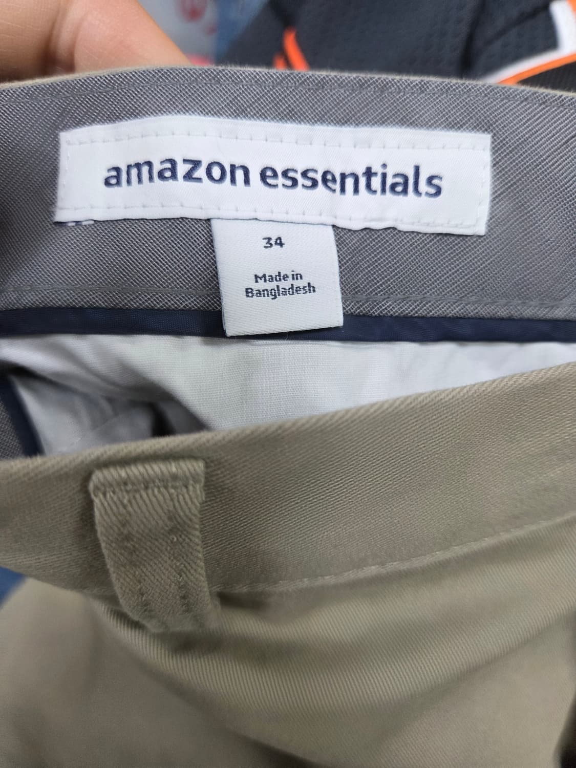 빈티지 아미존 에센셔날 치노 반바지 34 상품이미지3