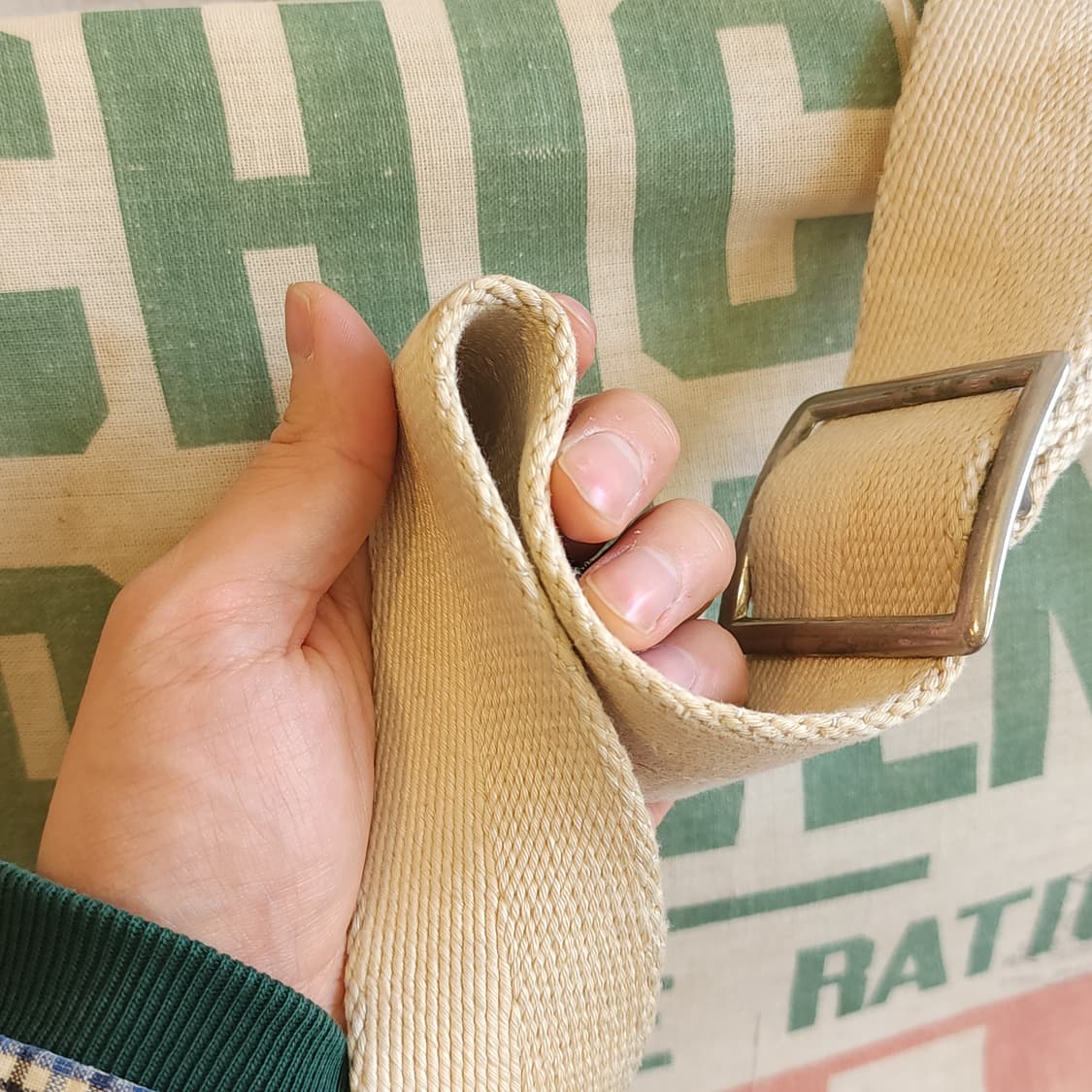 폴로 더블알엘 빈티지 패브릭 캔버스 메신져백 rrl 가방 상품이미지4