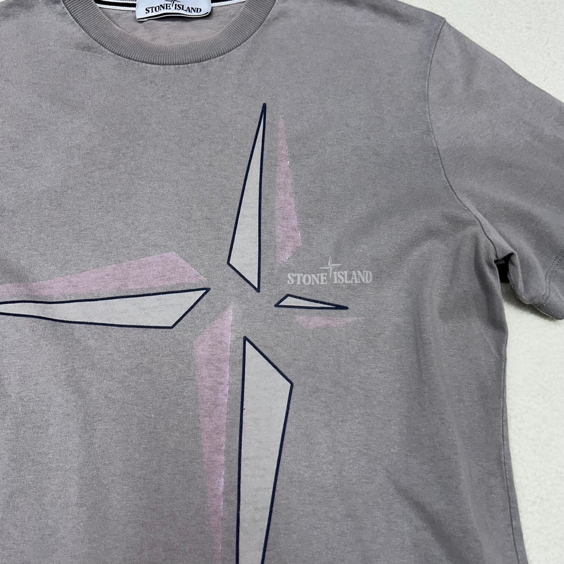 Stone island gray T-shirts 상품이미지5