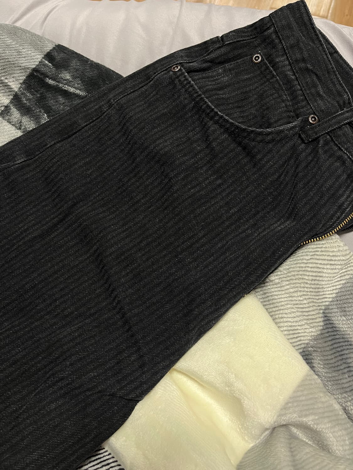 스트라이프 벌룬데님 상품이미지4