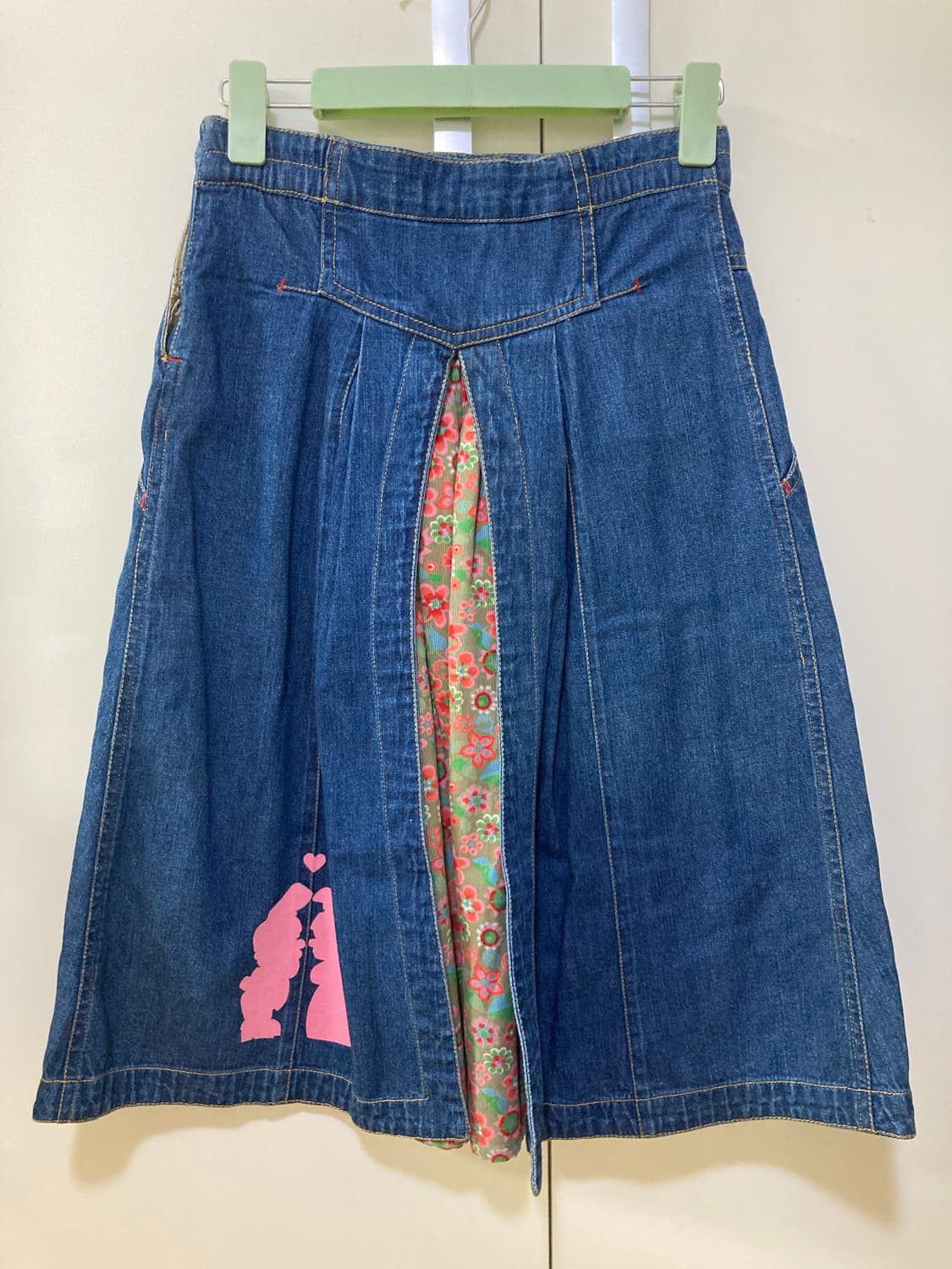 오일릴리 데님 스커트 상품이미지2