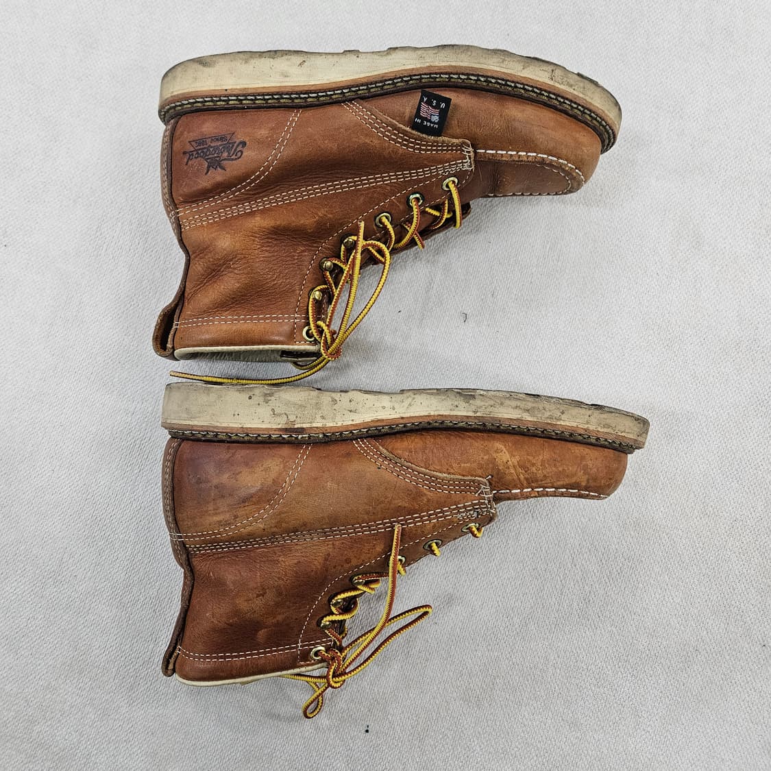 [8(M)] 쏘로굿 USA 헤리티지 6인치 목토 워커 부츠 0120Y2 상품이미지6