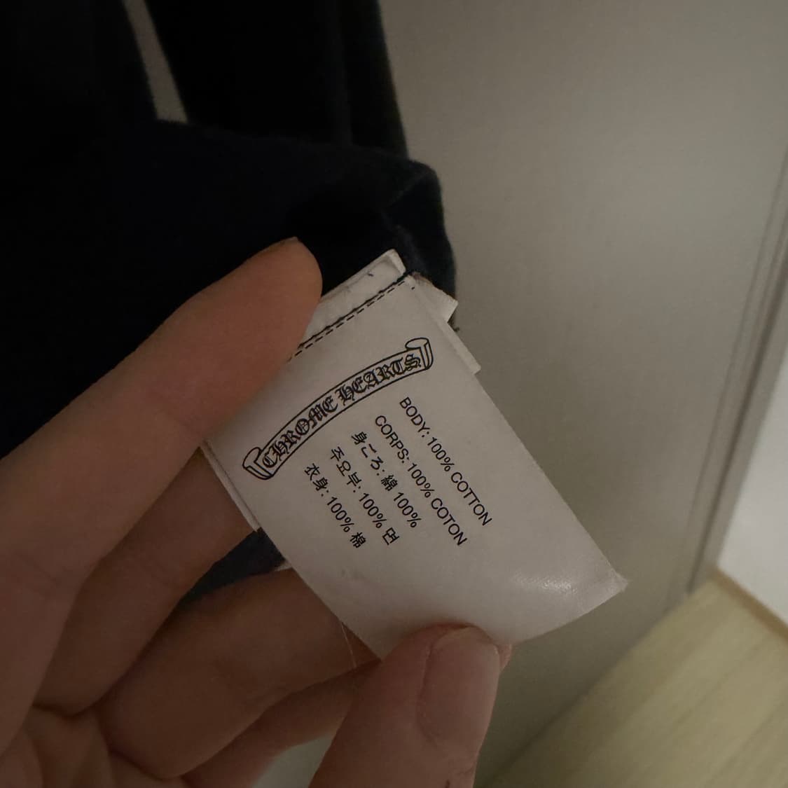 크롬하츠 크로스 세메터리 롱슬리브 S 상품이미지7