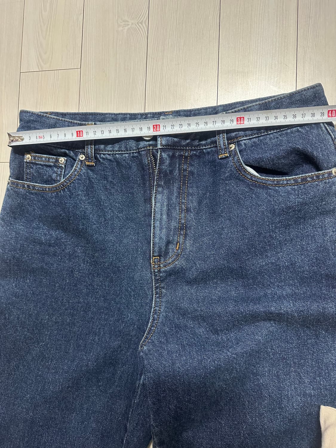 오르 기모 청바지 상품이미지3