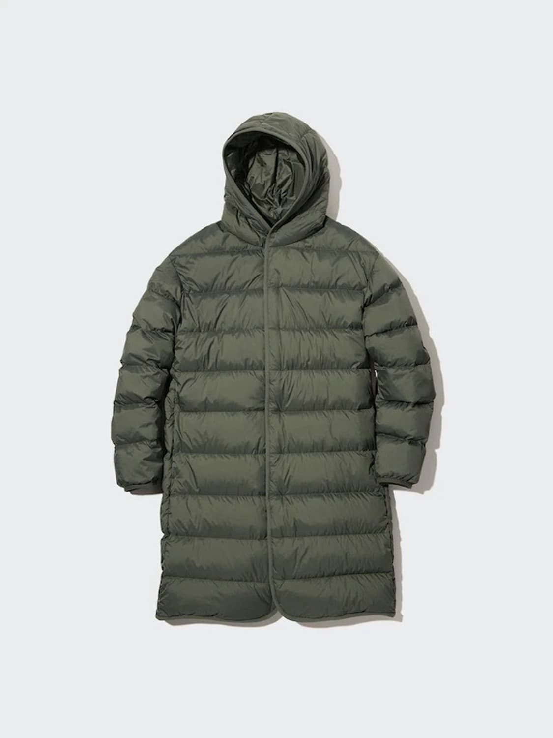 유니클로 울트라 라이트 다운 후드 코트 올리브그린 3XL 상품이미지1