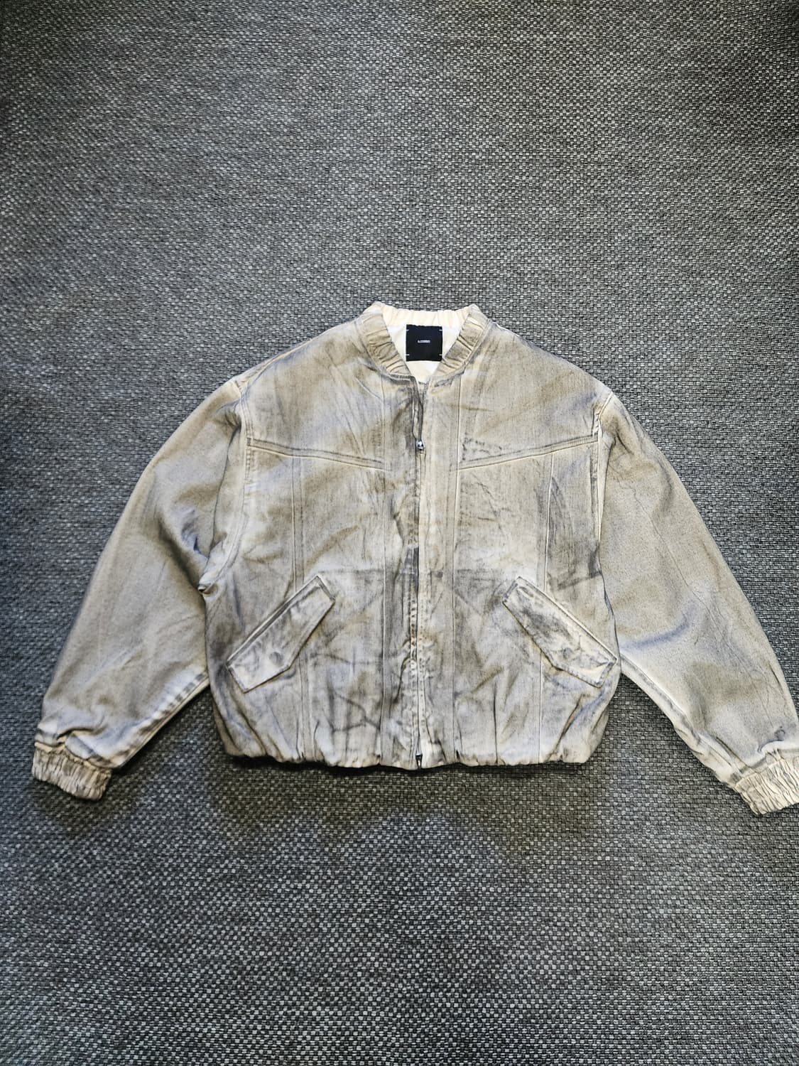 일꼬르소 데님 워싱 블루종 자켓 XL 상품이미지1