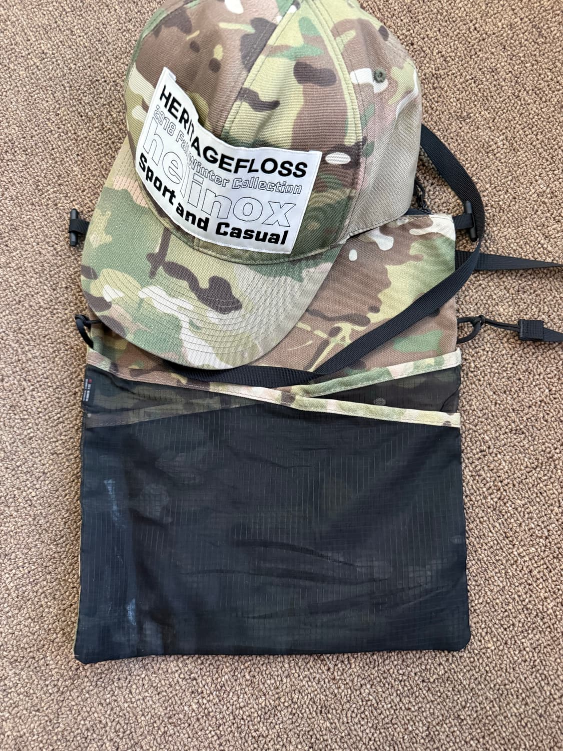 18FW 헤리티지플로스x헬리녹스 캡 샤코슈 상품이미지3