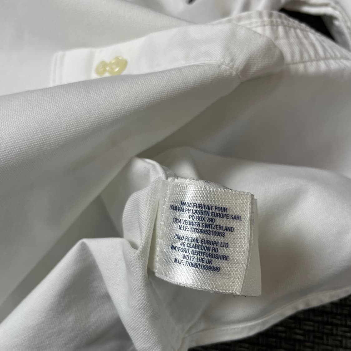 폴로랄프로렌 빅포니 화이트 긴팔 셔츠 L(14-16) 상품이미지8