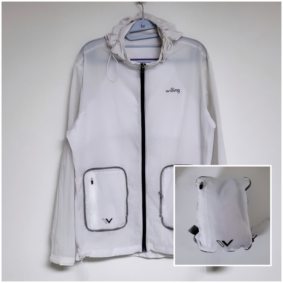 윌링 골프라운딩 바람막이점퍼 상품이미지1