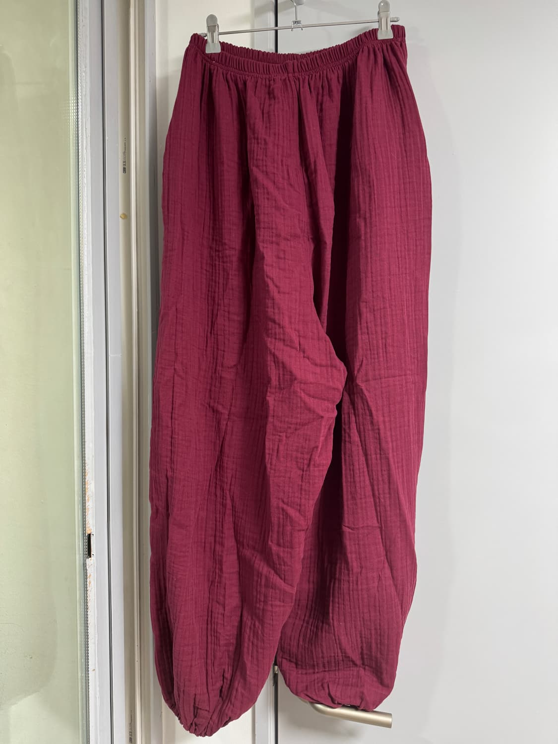 맑음복 바지 레드 상품이미지5