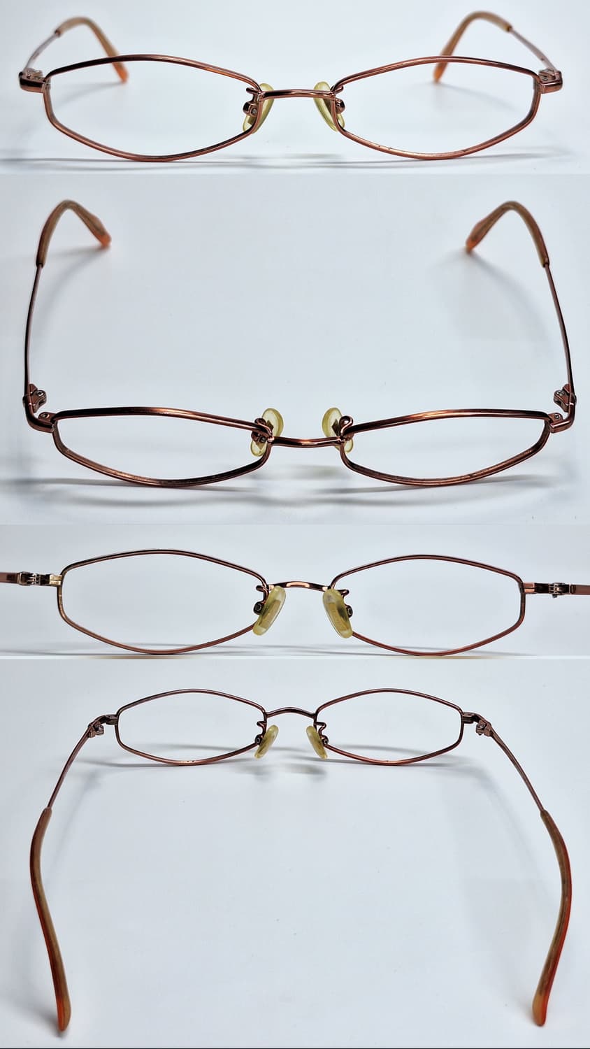 00s 일본 빈티지/alook ALK-F3267 긱시크 슬림 안경테 상품이미지7