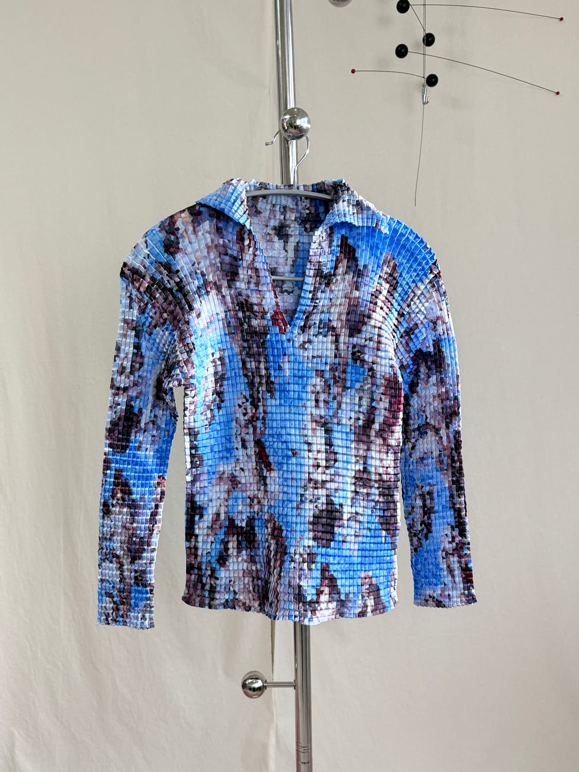 Issey Miyake 플리츠 카라 탑 상품이미지2