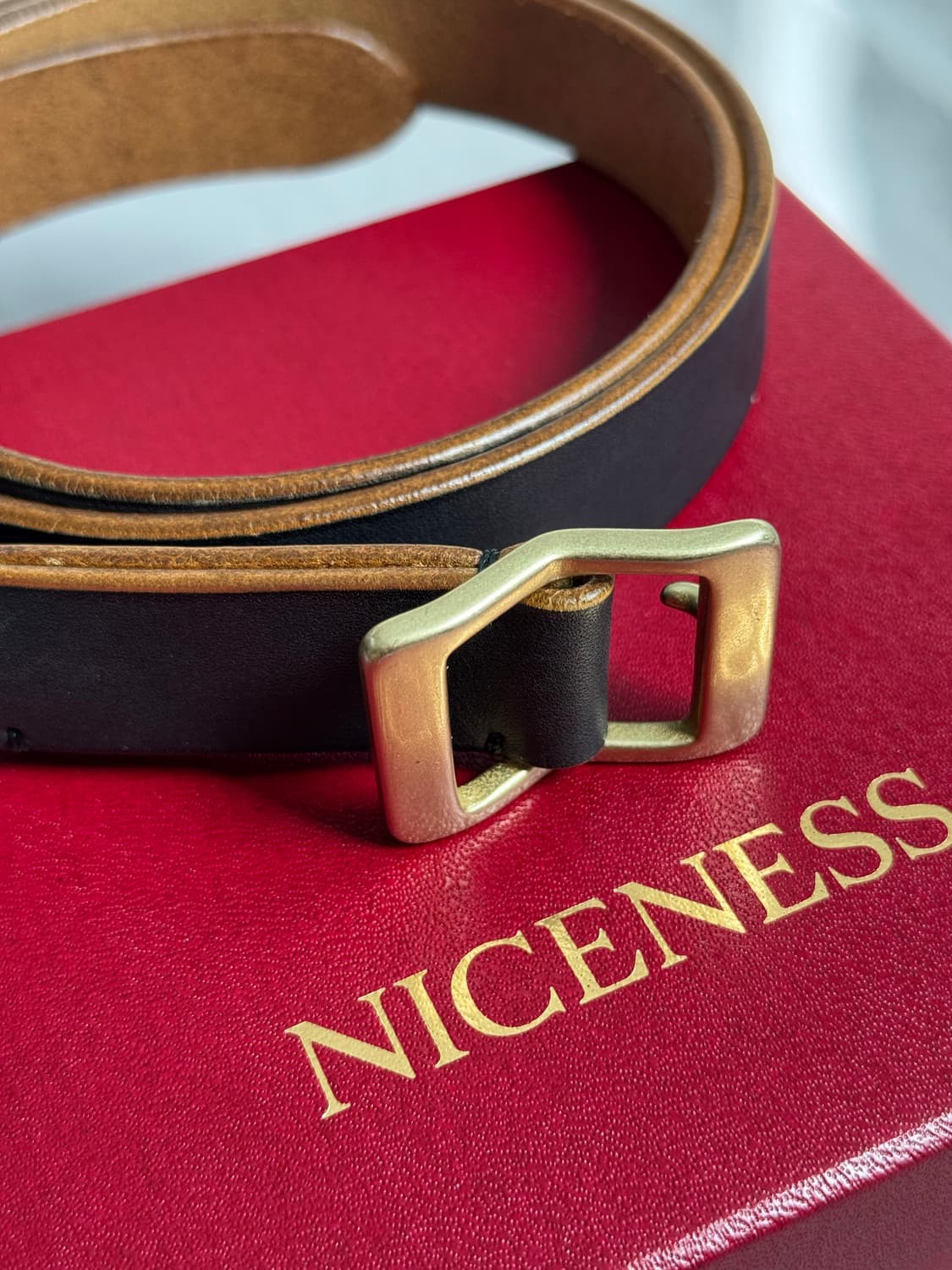 Niceness 나이스네스 case 벨트 34사이즈 새상품 상품이미지1