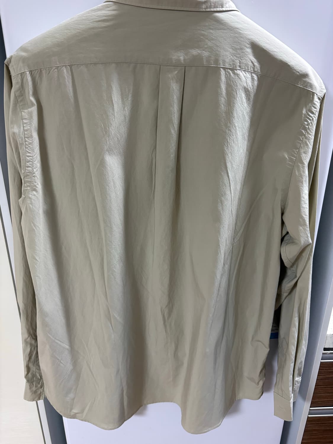 퍼스트플로어 새커셔츠 모스 그레이 46 상품이미지2