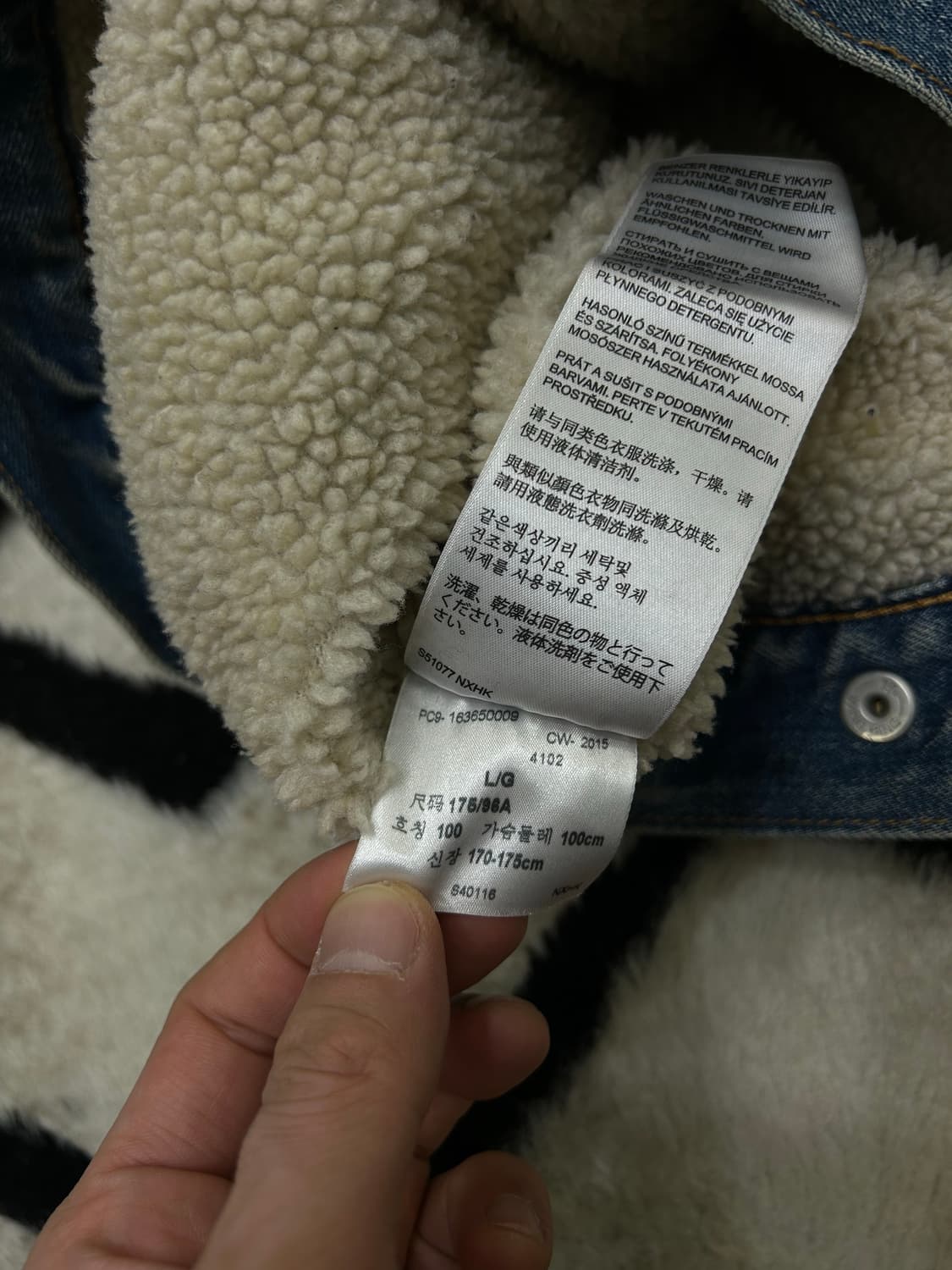 [L]리바이스 쉐프파 데님 트러커 자켓/중청 상품이미지6