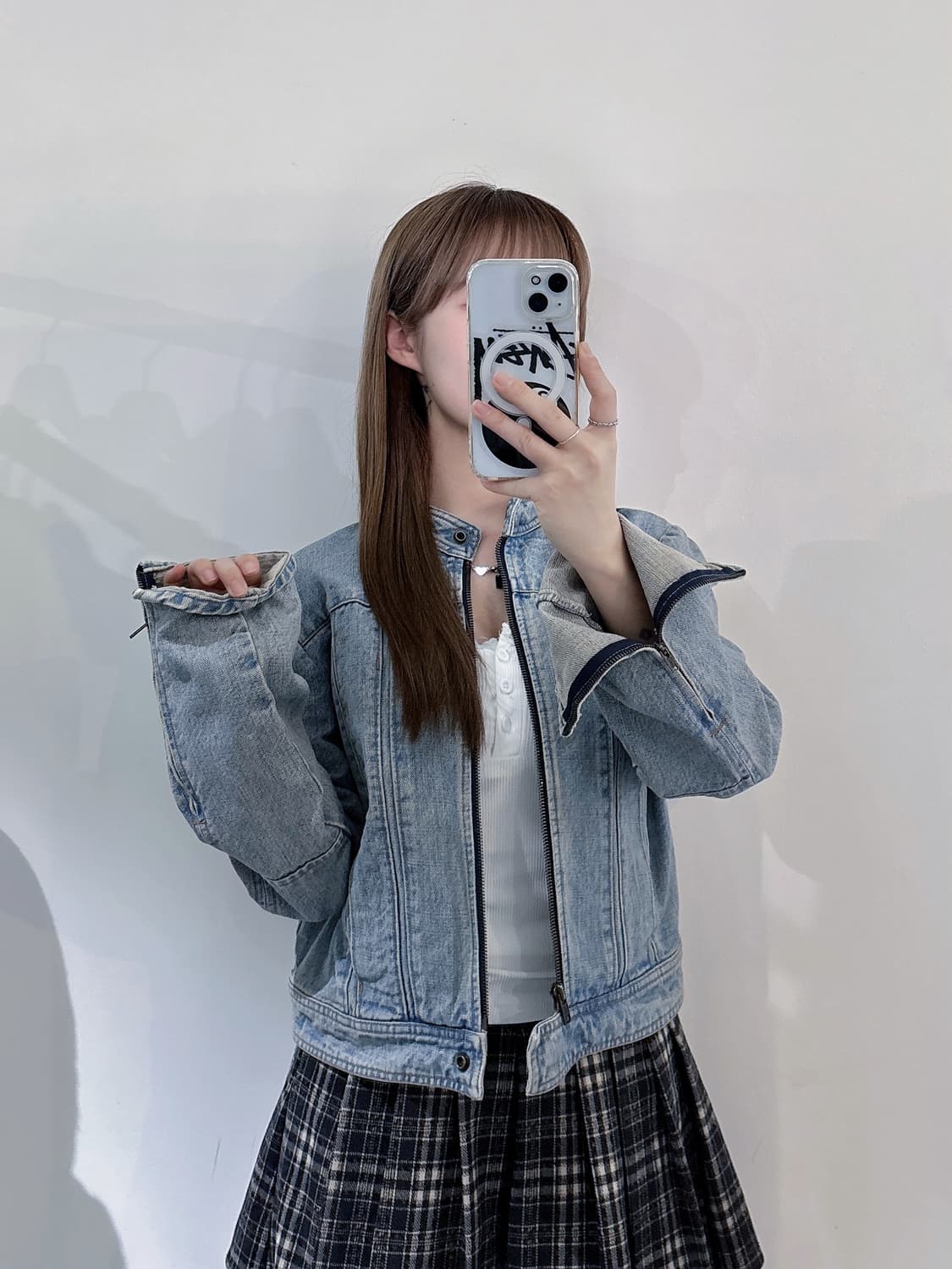 갭 논카라 라이더 데님 자켓 상품이미지3