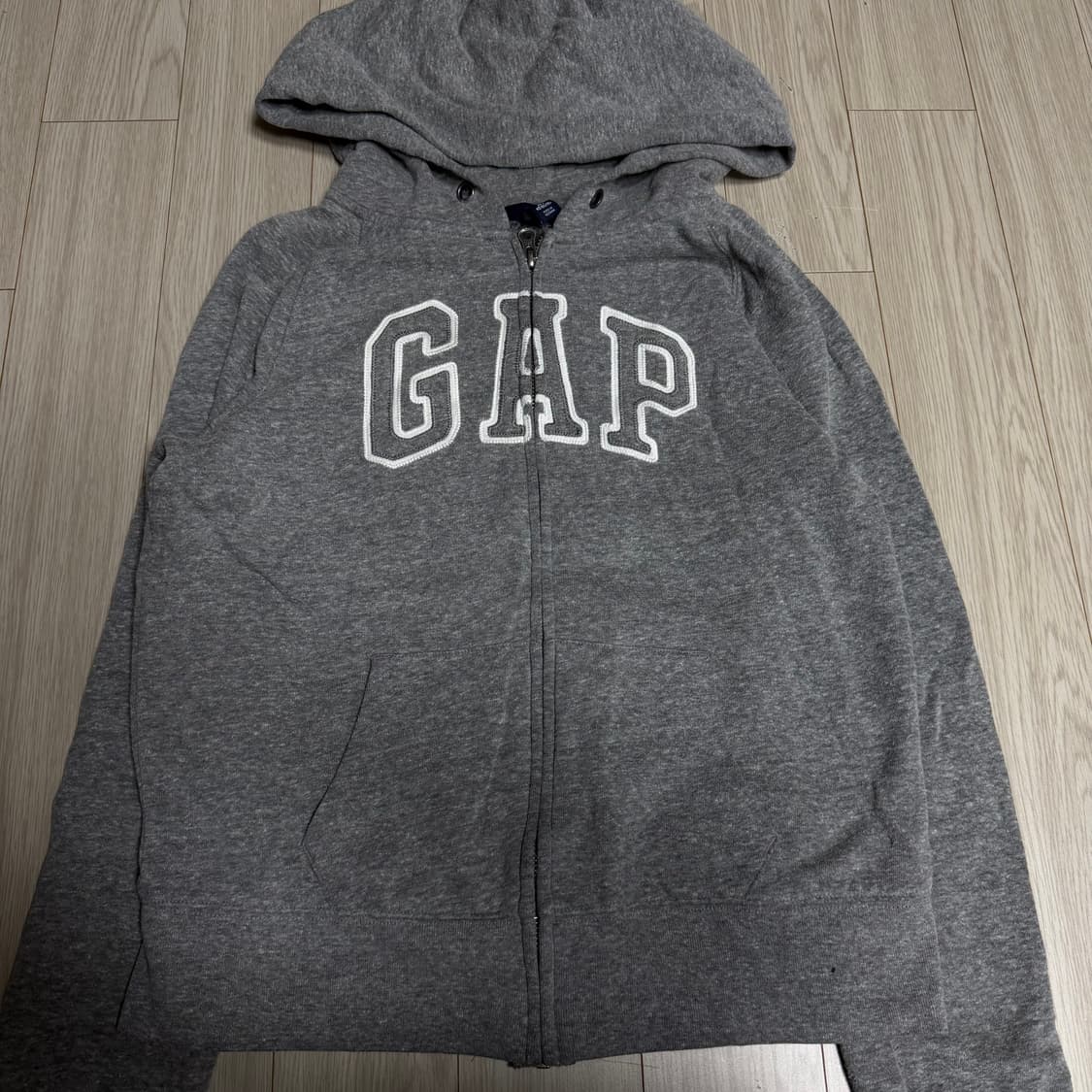 갭 그레이 후드집업 s 상품이미지2