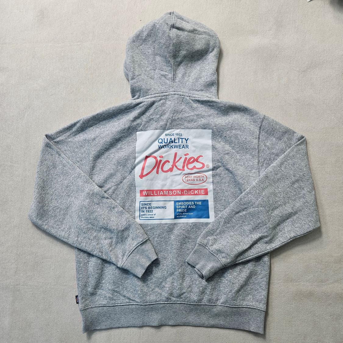 S 디키즈 빈티지로고 기모 후드티 0325Y 상품이미지2