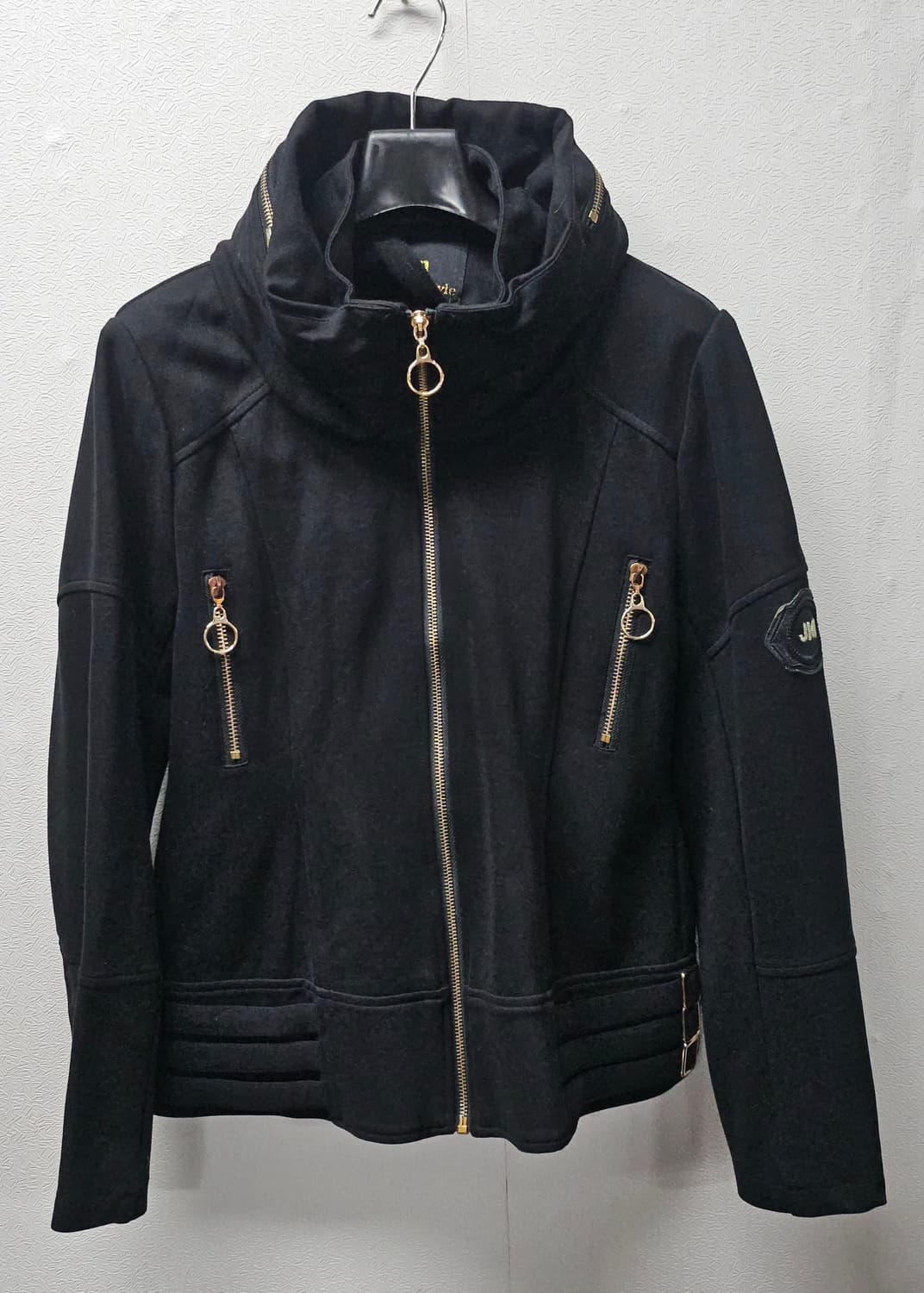 JM my style 블랙 금장  집업 S 상품이미지1