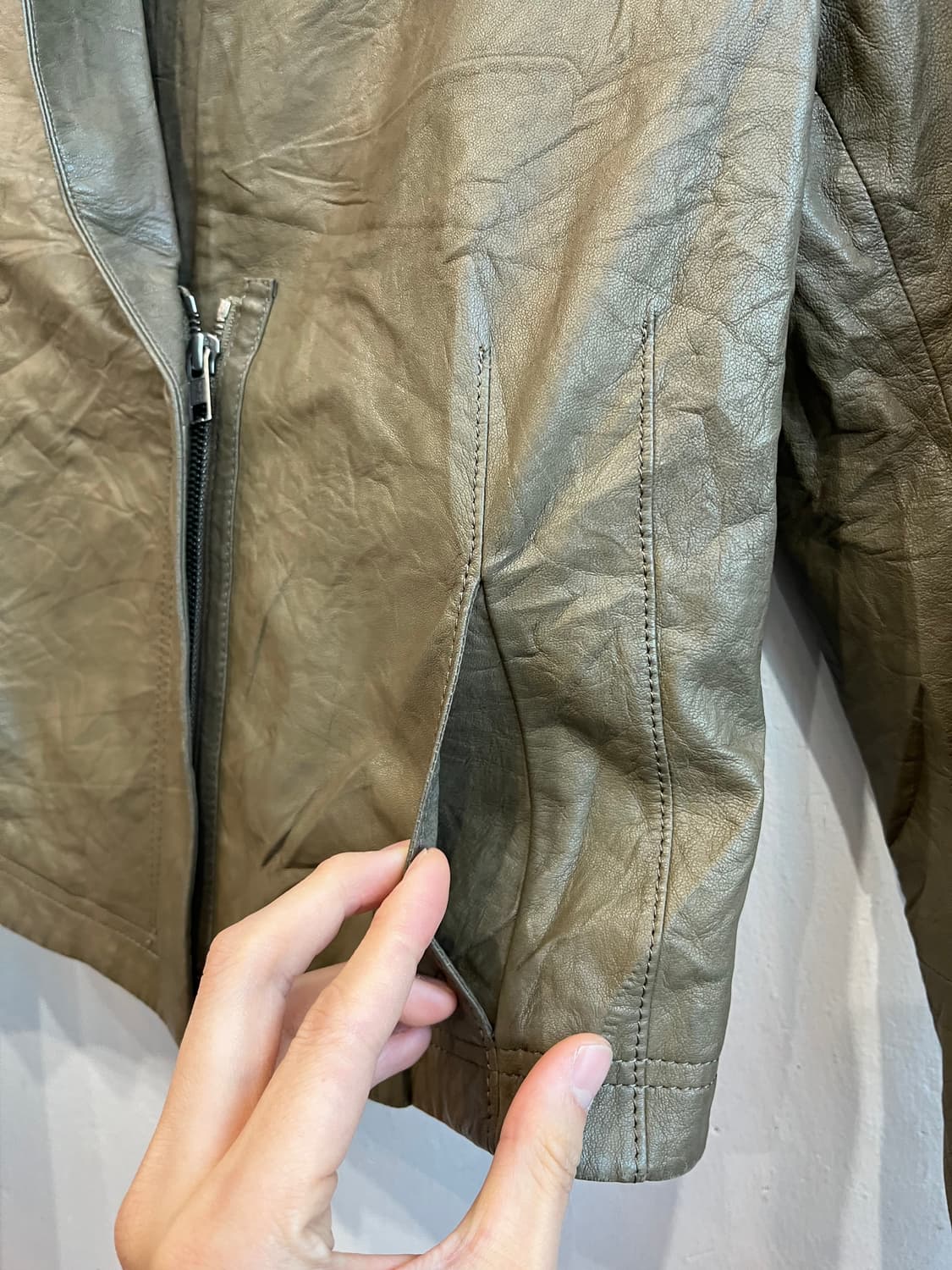 THEORY 띠어리 재팬 양가죽 자켓 우먼즈  상품이미지6