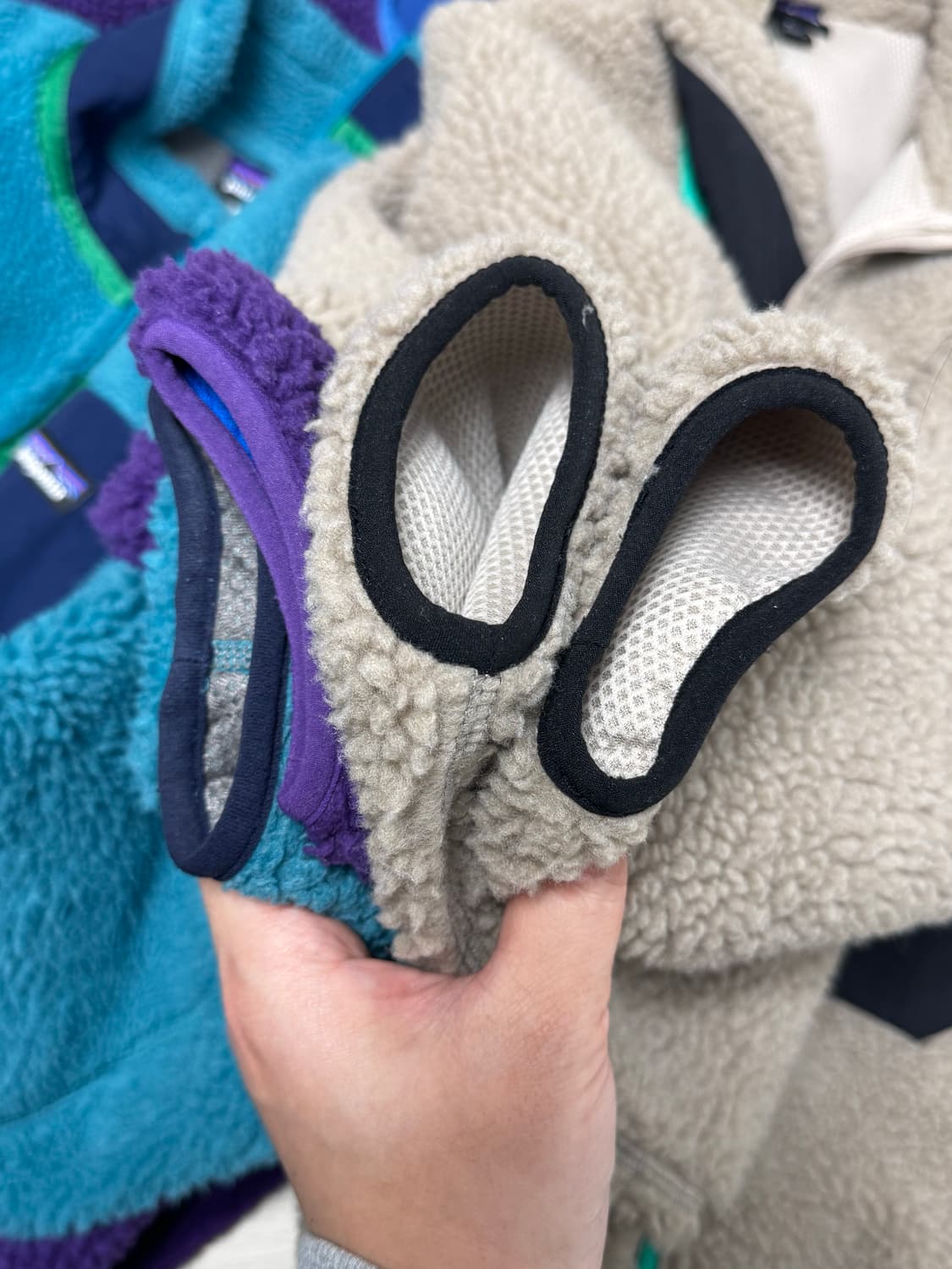 XL 파타고니아 레트로 플리스 자켓 베이지 상품이미지5