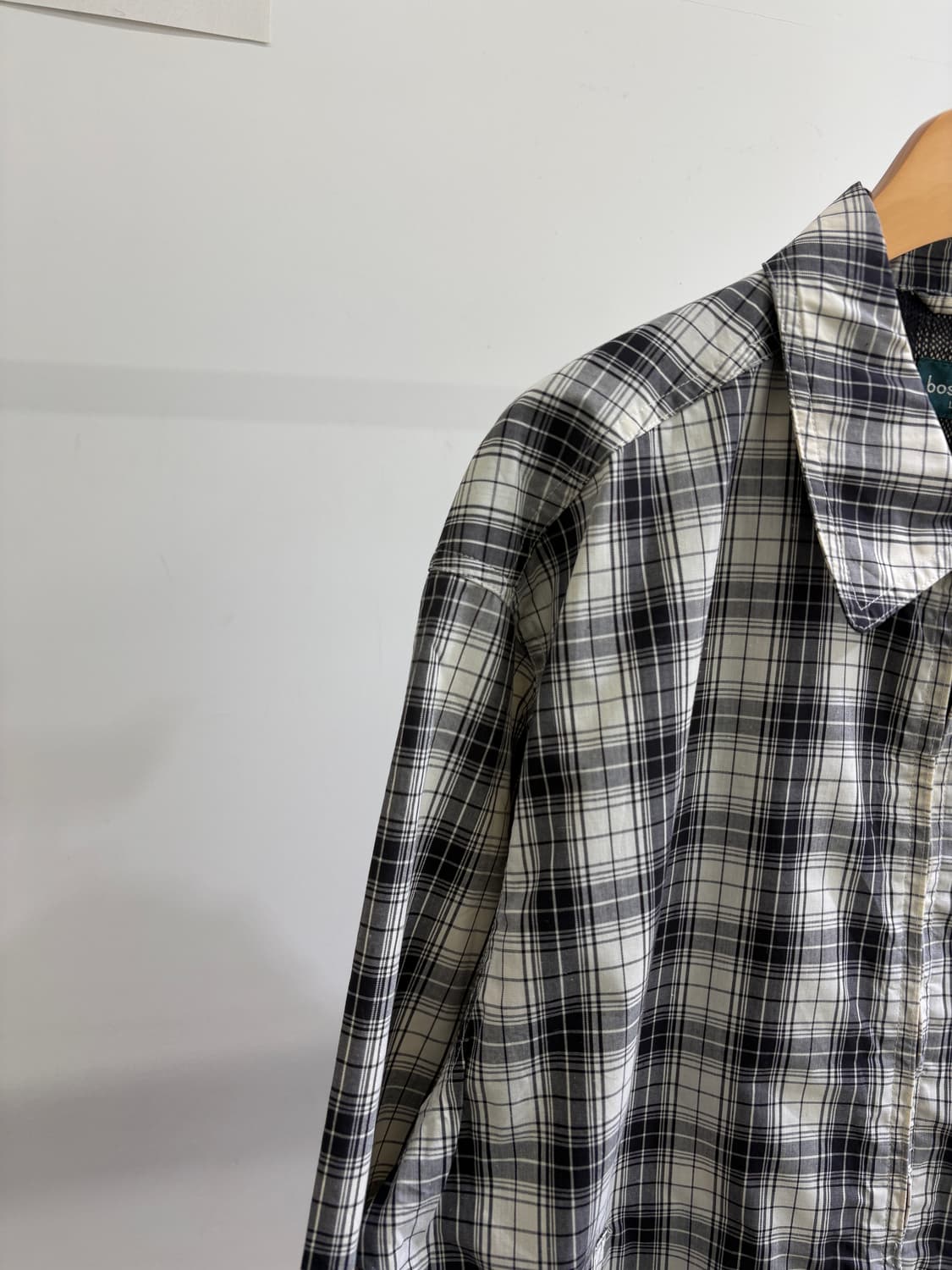 BOSSINI 체크 자켓 상품이미지3