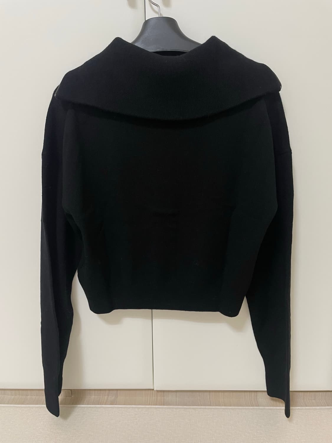 우영미 니트 집업  상품이미지2