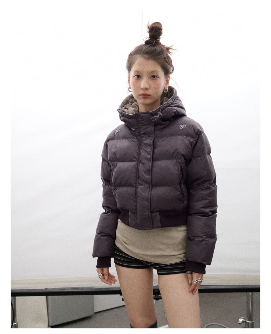 디얼마이 키코 아키하라 보라 패딩 상품이미지2