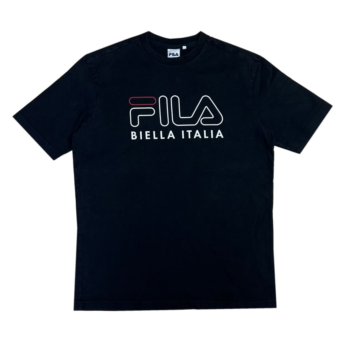 휠라 빅로고 루즈핏 반팔티 XS (실측 S) 상품이미지1