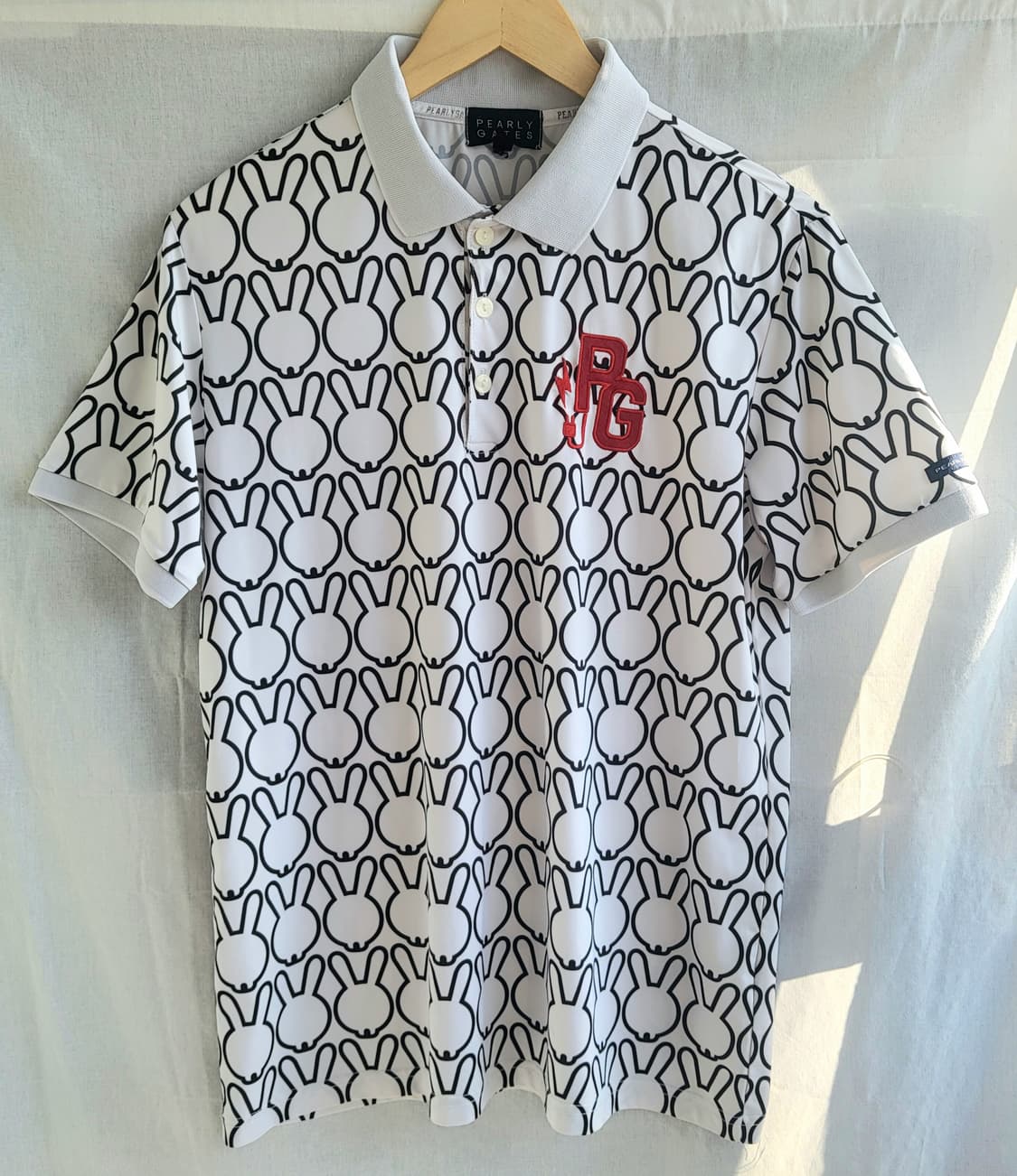 파리게이츠 반팔 카라티셔츠 남여공용 M 기능성 폴리 골프웨어  상품이미지1