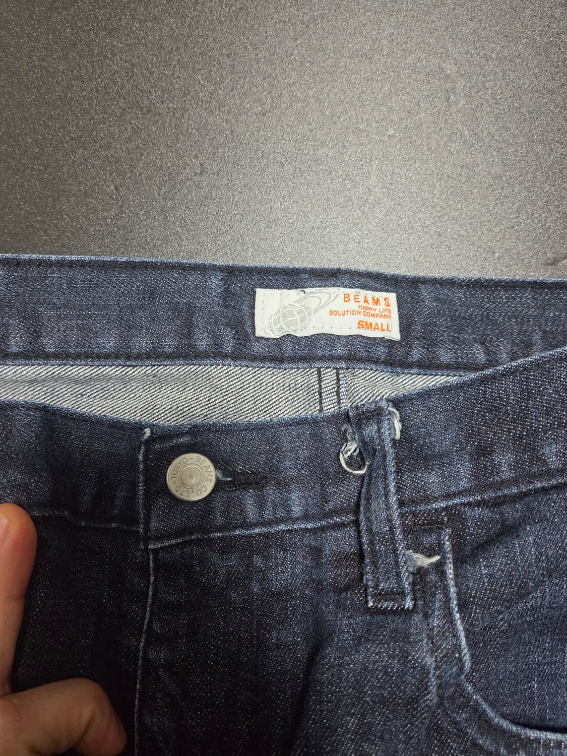 BEAMS 데님 청바지 SMALL(슬림핏) 상품이미지4
