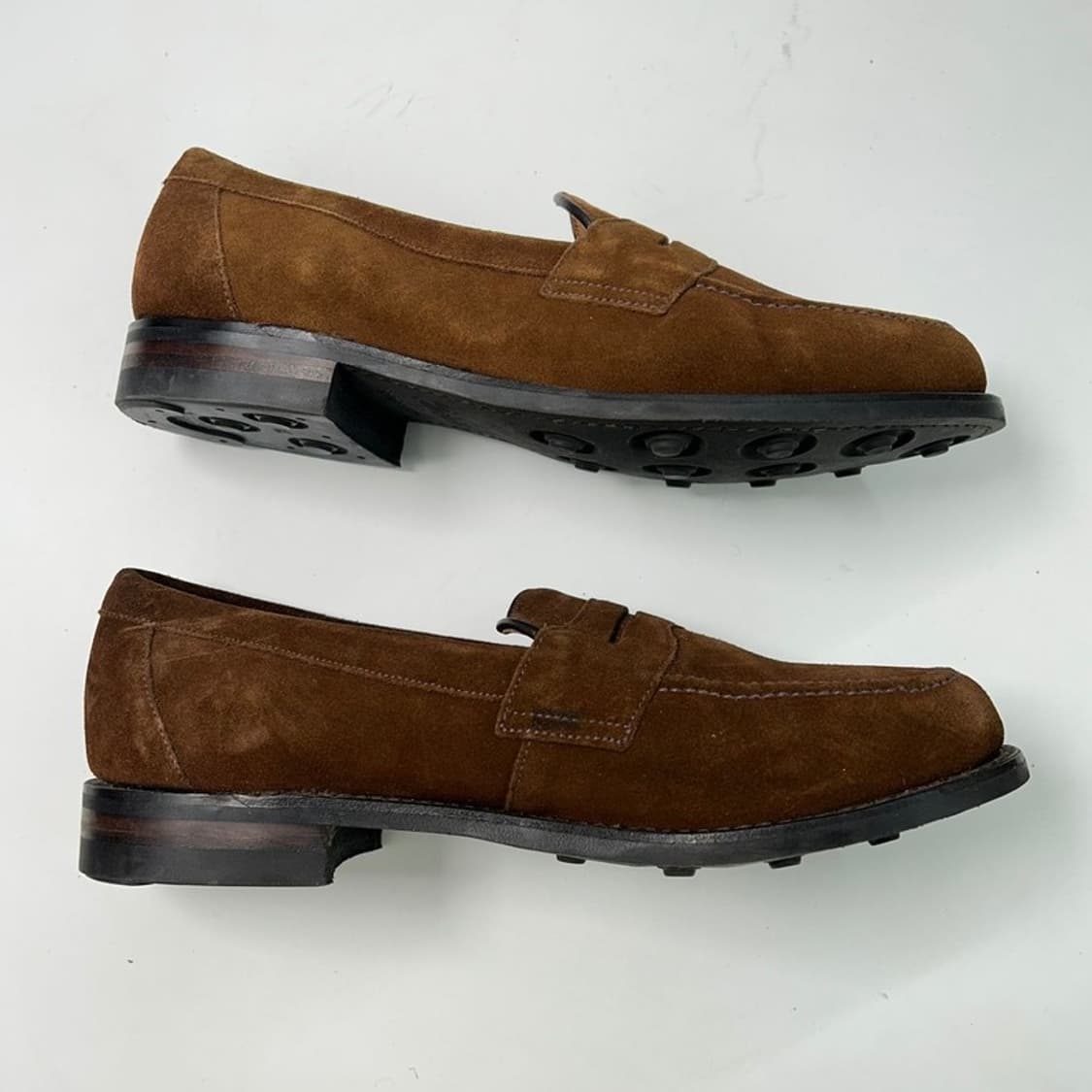 [잉글랜드] 로크 스웨이드 페니 로퍼 브라운 UK8 (265-270) 상품이미지3