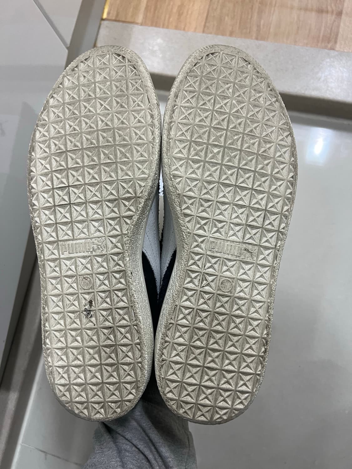 Puma Clyde Hairy Suede(블랙) 상품이미지3