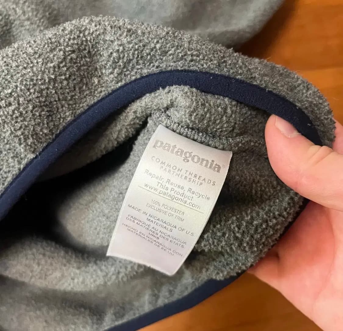 [L] 파타고니아 신칠라 그레이 네이비 상품이미지3