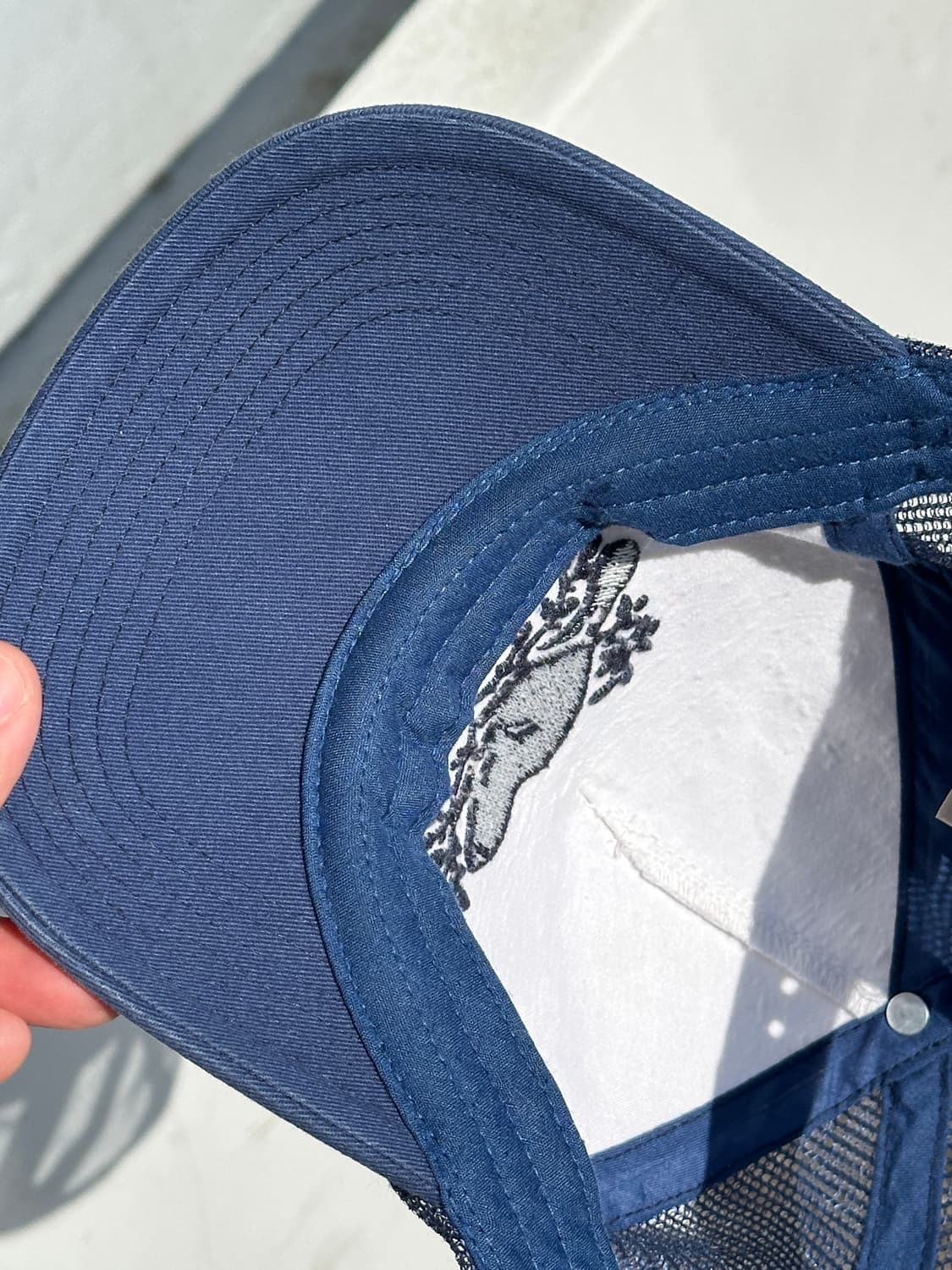 [F] 루츠 네이비 트러커 볼캡 모자 상품이미지5