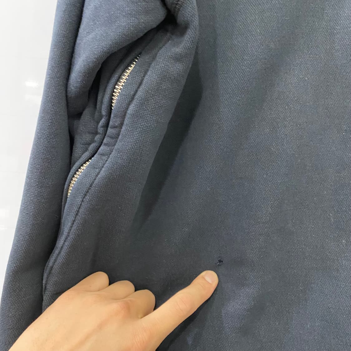 APC&SACAI 콜라보 빅로고 후드(L) 상품이미지7
