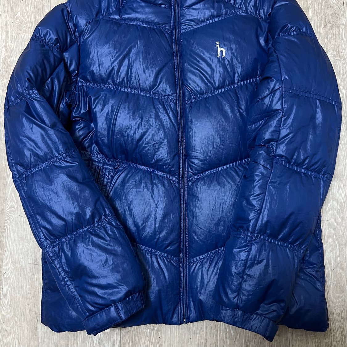 헤지스 남성 덕다운 후드 푸퍼 패딩 S/90  상품이미지4