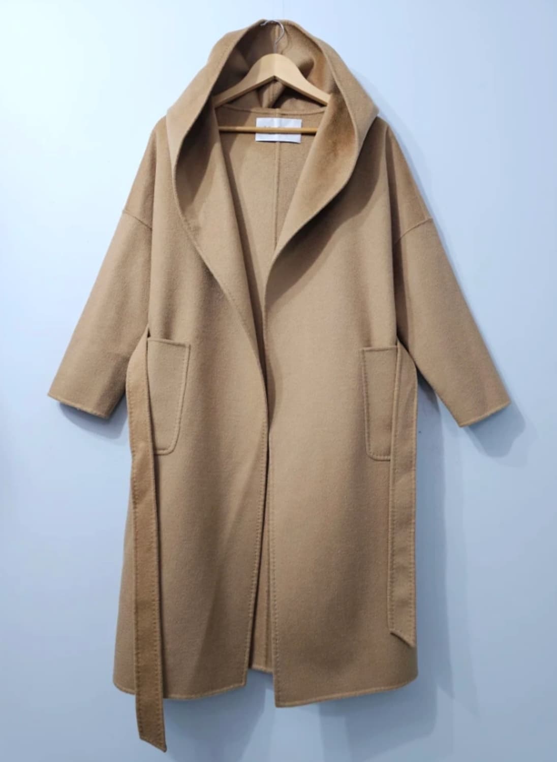 막스마라 후드 롱 코트 캐시미어 혼방 ~FREE 상품이미지2