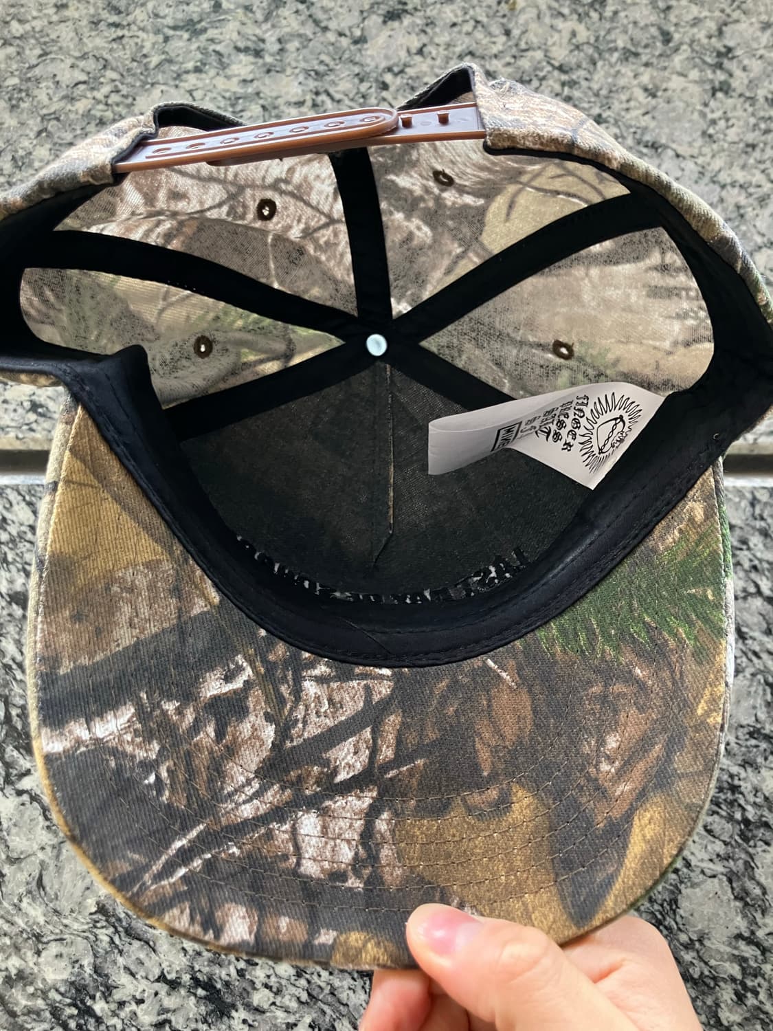 [실착2회]도넛리벤지 리얼트리 6패널캡 캡 볼캡 모자 상품이미지4