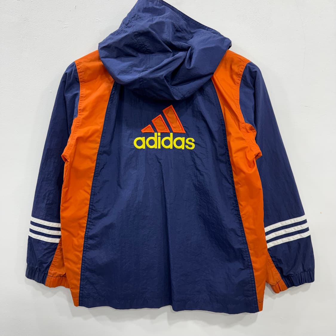 아디다스 배색 아노락 키즈M 상품이미지6