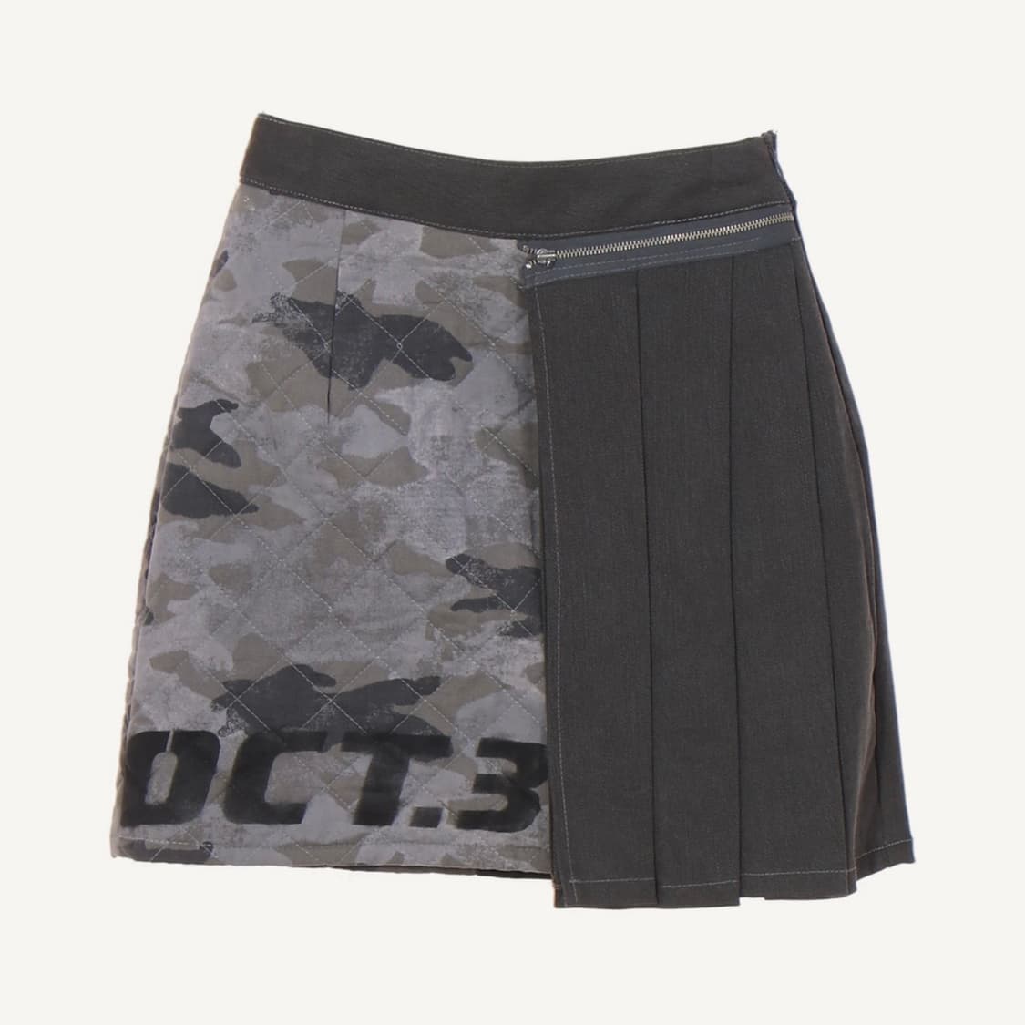 (s) 옥토버써드 펑크깔 카고 스커트 상품이미지1