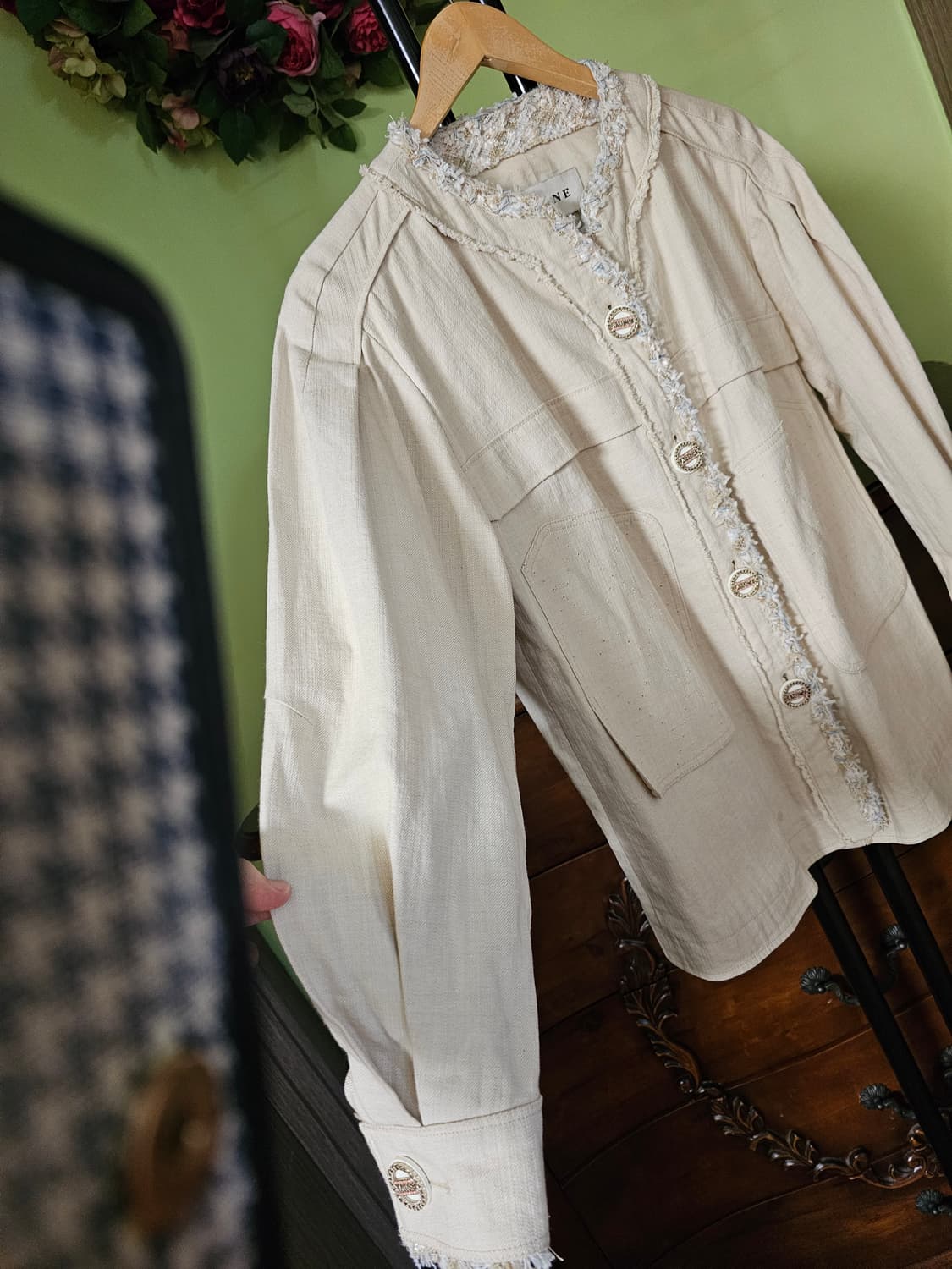 마인 벌룬소매 데님자켓(2020년) 상품이미지4