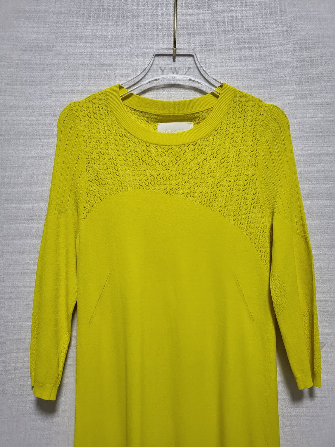 Zadig&Voltaire 옐로우 니트 원피스 55-66 상품이미지3