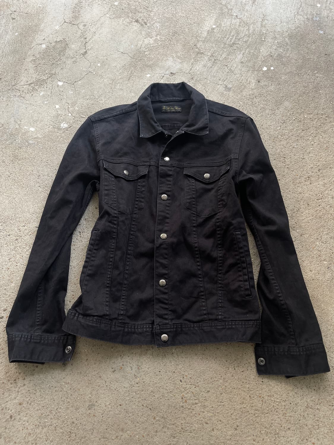 (Japanese vintage)black denim jacket 상품이미지1