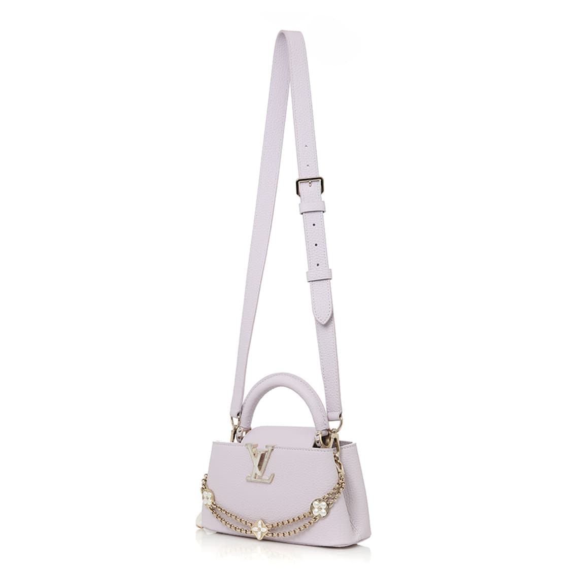 루이비통 카퓌신 이스트웨스트 미니 토뤼옹 라일락 보증서 M25476 상품이미지9