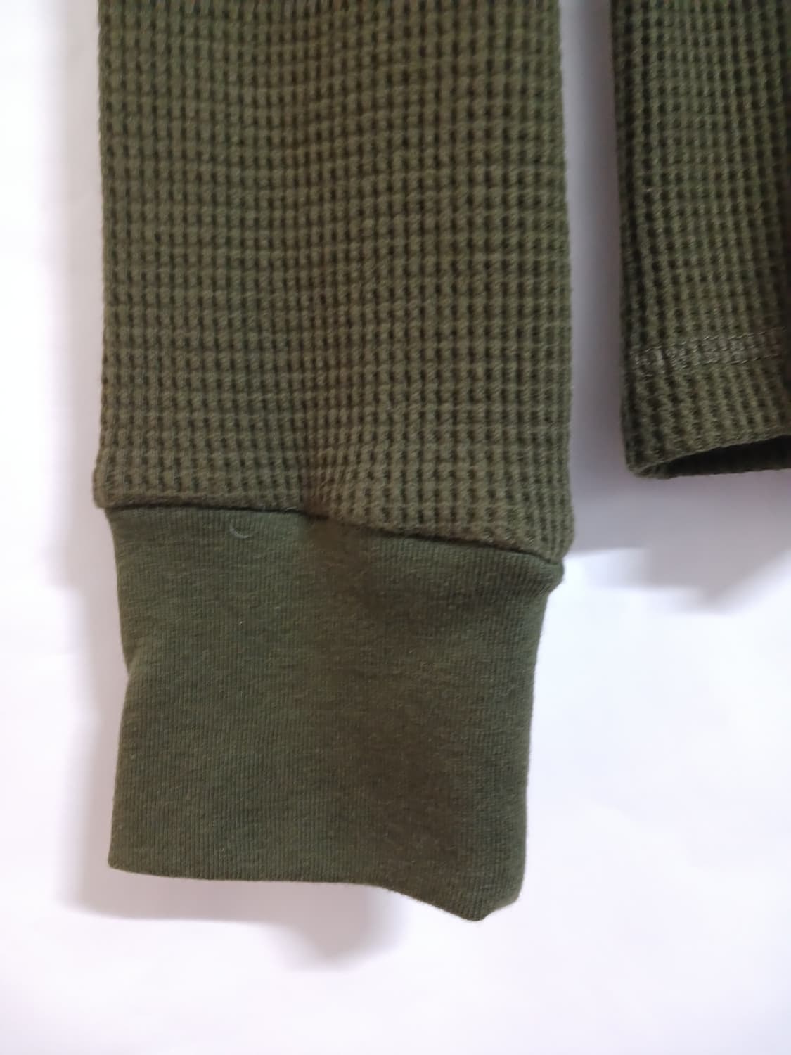 (새상품,M,95)폴로 랄프로렌 남성 와플긴팔면티 카키 상품이미지7