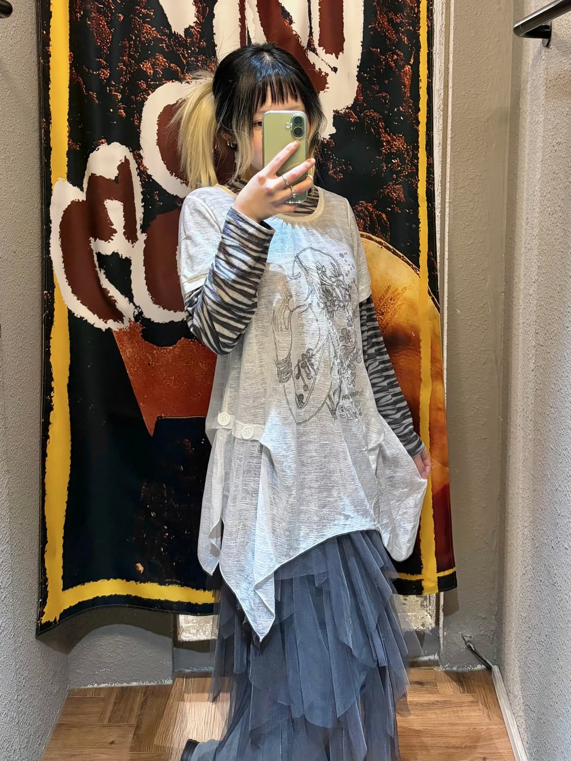 [SET] vtg layered top 상품이미지2