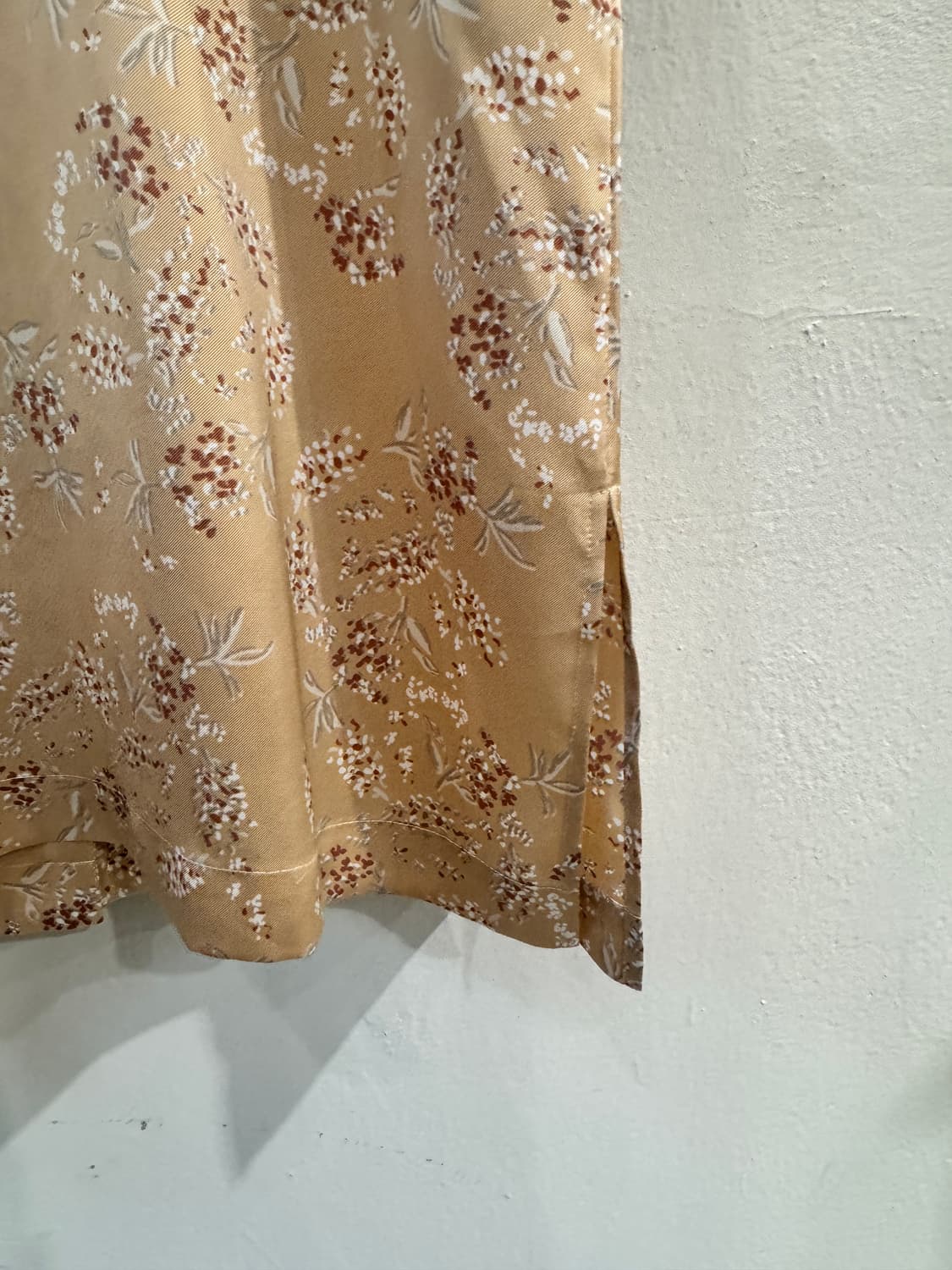 japan vintage 실키 잔꽃 BL 상품이미지4