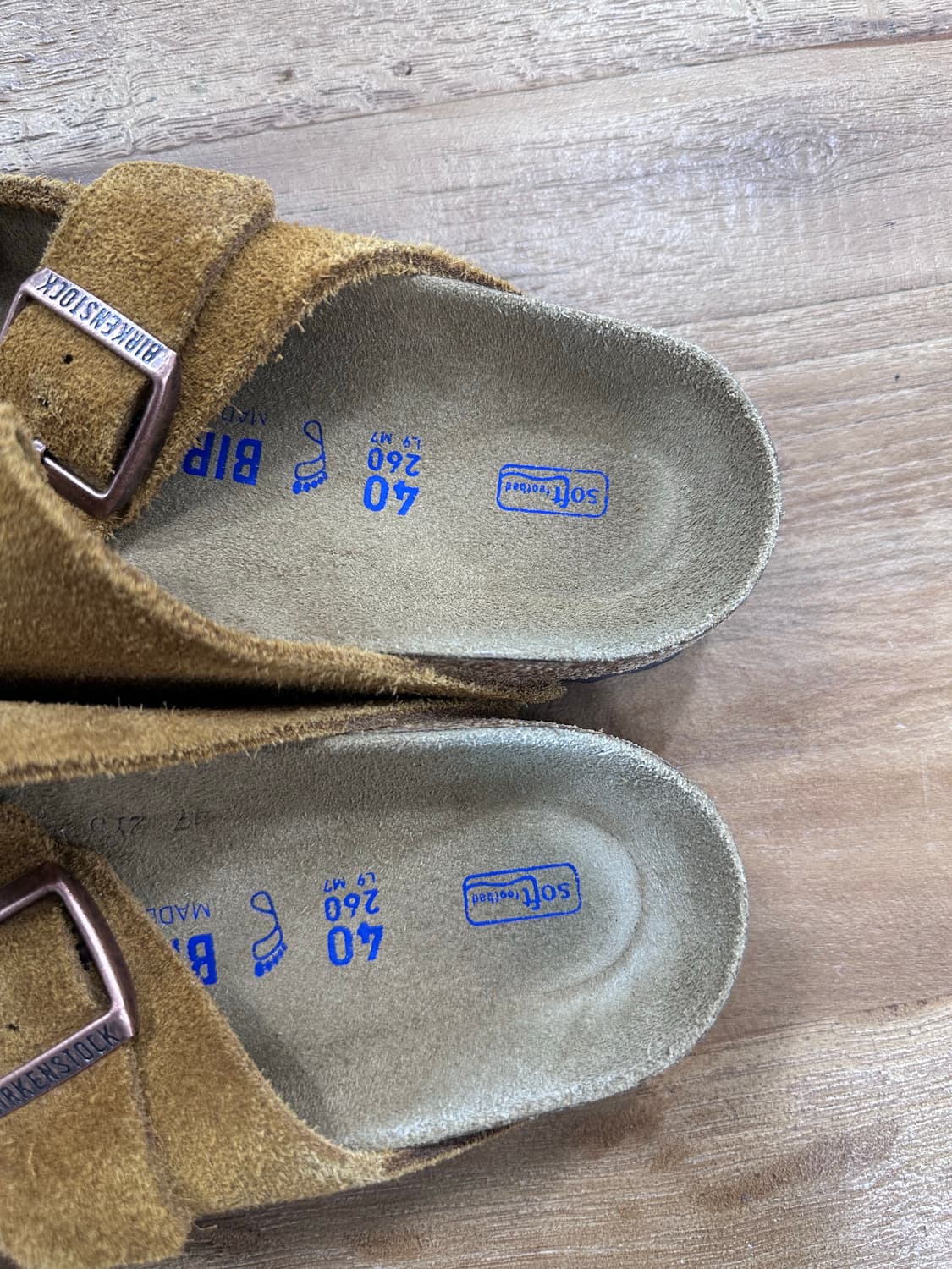 버켄스탁 애리조나 밍크 40 레귤러 상품이미지2